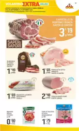 Volantino Supermercati Dok Pagina 23: Fesa di manzo fumè punta d'anca €2,48, Salsiccia lucanica artigianale Covelli €1,69