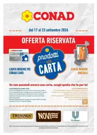 Volantino Conad | Prodotti alla carta Pagina 1