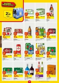 Folheto Auchan semana 38 Página 32: Cerveja c/ Sabor a Limão SAGRES €4,99, Vinhos gazela €2,87