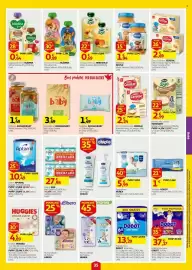 Folheto Auchan semana 38 Página 35: Saqueta de fruta blédina €0,89, Cereais Lácteos CERELAC €2,69