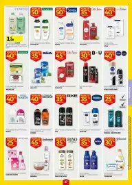 Folheto Auchan semana 38 Página 37: Cremes corporais feno portugal, Nivea desodorantes black & white