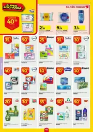 Folheto Auchan semana 38 Página 40: Fairy, Numa Seleção de Papel Higiênico Scottex
