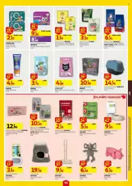 Folheto Auchan semana 38 Página 45: Ração p/ Gato FRISKIES €1,99, Ração p/ Gato Auchan €10,49