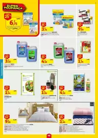Folheto Auchan semana 38 Página 46: Adubo Blaunkorn Azul Compo €4,19, Toalhete actuel €1,49