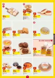 Folheto Auchan semana 38 Página 7: Canudinhos Auchan €1,49, Pão de Deus €0,69