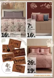 Folheto E.Leclerc | Moda e Beleza Página 11: Tapete de entrada €4,95, Almofada de veludo €7,95