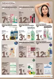 Folheto E.Leclerc | Moda e Beleza Página 15: Sérum 3 em 1 Q10 Nivea €12,99, Leite corporal rosa mosqueta agrado €1,74
