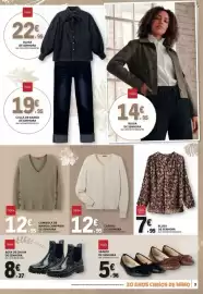 Folheto E.Leclerc | Moda e Beleza Página 3: Tilsaia blusa de senhora €7,95, Bota de chuva de senhora tisfaia €8,37