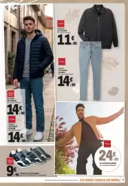 Folheto E.Leclerc | Moda e Beleza Página 7: Tisfaia basics sapatinha de homem €9,95, Tissaia blusão de homem €24,95