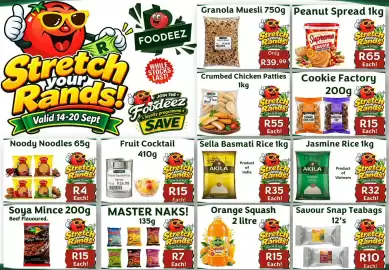Foodeez catalogue week 38 Page 1: Sella Basmati Rice AKILA €35,00, AKILA Jasmine Rice €32,00