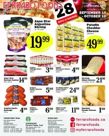 Ferraro Foods flyer Page 1