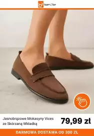 Born2be gazetka tydzień 38 Strona 6: Jasnobrązowe mokasyny Vices ze skórzaną wkładką €79,99
