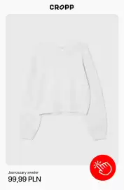 Cropp gazetka Strona 9: Jasnoszary sweter Cropp €99,99