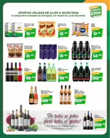 Catálogo Del Moro Supermercados semana 38 Página 2: Vinho Sabor Gaucho €18,99, Suco Uva Aliança 1l TP integral Tinto €9,49
