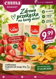 EMMA market gazetka | Market Strona 1: Liofilizowane truskawki Sante €9,99