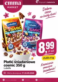 EMMA market gazetka | Market Strona 6: Płatki śniadaniowe Cosmic Choco Lubella €8,99