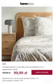 Home&You gazetka tydzień 38 Strona 4: Komplet pościeli z mikrofibry Panorel 200x220 cm z 2 poszewkami 70x80 home & you €99,99