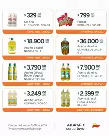 Catálogo El Milagro Mayorista semana 38 Página 11: Olivares de la c.r aceite de oliva €7.900,00