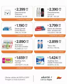Catálogo El Milagro Mayorista semana 38 Página 19: Plusbelle shampoo acondicionador €2.890,00