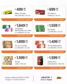 Catálogo El Milagro Mayorista semana 38 Página 6: La virginia té boldo / manzanilla con anís €1.849,00