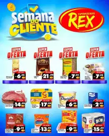 Catálogo Supermercados Rex Página 1: Papel Higiênico Bob Folha S. €15,80, Margarina doriana c/sal €6,49