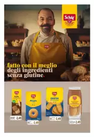 Volantino Famila Superstore Pagina 2: Biscotti hoops SCHAR €2,49, Crostini senza glutine SCHAR €2,49
