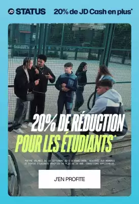 JD Sports (valable jusqu'au 5-10)