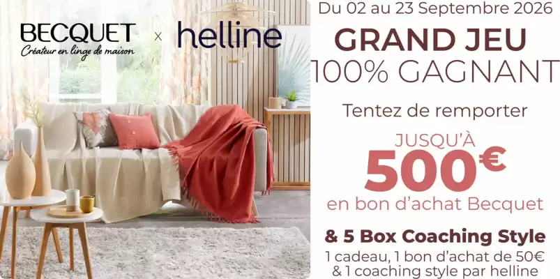 Helline (valable jusqu'au 23-09)