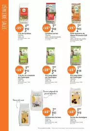 Catalogue L'Eau Vive page 4: PRIMEAL Petit épeautre de Haute Provence IGP €2,93, MARKAL Farine de chataigne €7,18