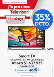 Catálogo Flamingo Página 3: Hyundai smart tv qled uhd 58" €1.637.935,00