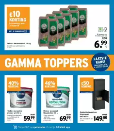 GAMMA folder Pagina 2: Histor monodek revolution €69,99, Histor monodek primer €59,99