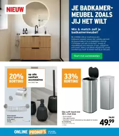GAMMA folder Pagina 23: Eko Loft touch bin €49,99, Sealskin zeepdispenser €12,79
