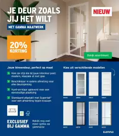 GAMMA folder Pagina 33: Deur zoals jij het wilt