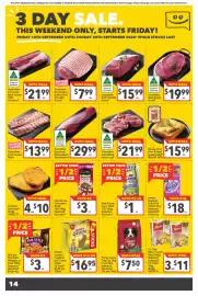 Supa Valu catalogue week 38 Page 15: McCain Pub Style Wedges €3,00, Streets Golden Gaytime Ice Cream Sticks €16,95