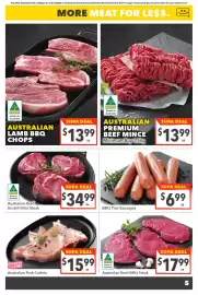 Supa Valu catalogue week 38 Page 6: BBQ Thin Sausages €6,99, Australian Beef Scotch Fillet Steak €34,99
