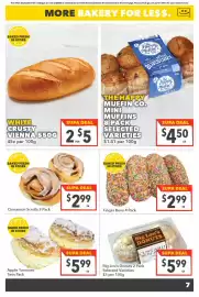 Supa Valu catalogue week 38 Page 8: Finger Buns 4 Pack €2,99, White Crusty Vienna €5,00