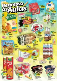 Folheto Supermercados Preços Baixos Página 2: Bolachas Mega Duo Gullón €1,79, Sandwich Chocolate Cuétara €0,89