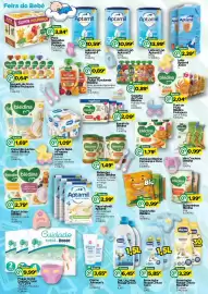 Folheto Supermercados Preços Baixos Página 4: Leite em pó Aptamil 2 €13,99, Leite em pó Aptamil 3 €10,99