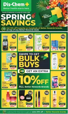Dis-Chem catalogue (valid until 18-10)