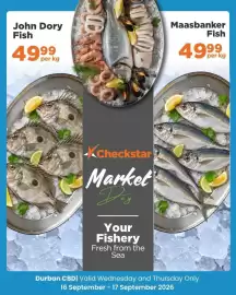Check Star catalogue Page 4: John Dory Fish €49,99, Maasbanker Fish €49,99