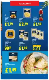 Lidl leaflet week 38 Page 13: Italiamo gnocchi €1,50, Italiamo Ravioli €2,29