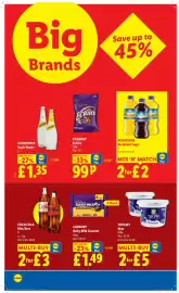 Lidl leaflet week 38 Page 6: Coca Cola Diet/Zero €1,50, Yoplait skyr €5,00