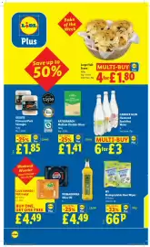 Lidl leaflet week 38 Page 8: W5 Biodegradable Floor Wipes €0,66, Carrick Glen Flavoured Sparkling Water €3,00
