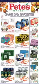 Pete's Fresh Market weekly ad week 38 Page 6: Pete's Market Rotisserie Chicken €16,99, Goose Island IPA €13,99