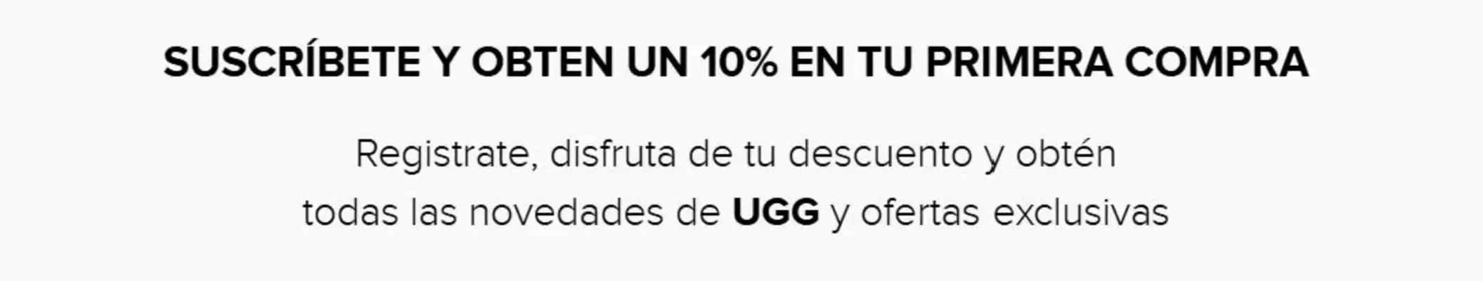 Catálogo UGG (válido hasta 17-11)