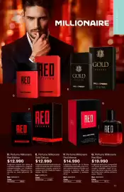 Catálogo Leonisa Página 11: Millionaire - perfume gold deluxe €12.990,00, Millionaire - perfume red edition €12.990,00