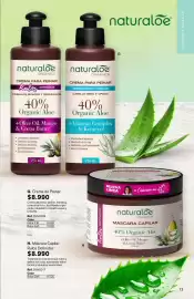 Catálogo Leonisa Página 13: Naturaloe - crema de peinar €8.990,00, H. mascara capilar rulos defnidos €8.990,00