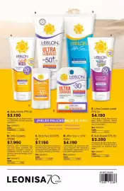 Catálogo Leonisa Página 16: Leblon - kids liquid eyelash €10,00, Leblon - protector solar rectangulaire €24,99