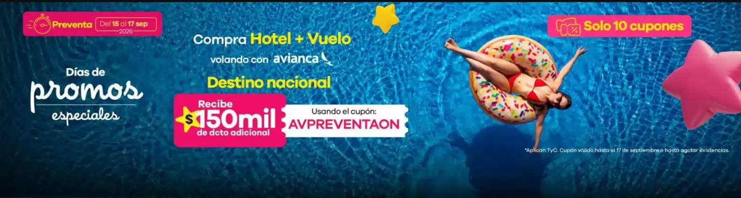 Viajes Éxito (válido hasta 19-09)