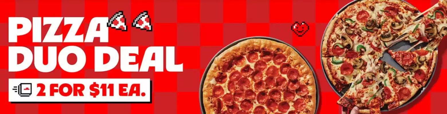 Pizza Hut (valid until 1-10)